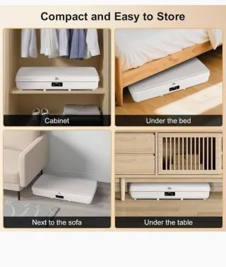 Secador de Ropa Eléctrico Plegable Uten