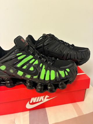 Nike Shox TL Negro/Verde