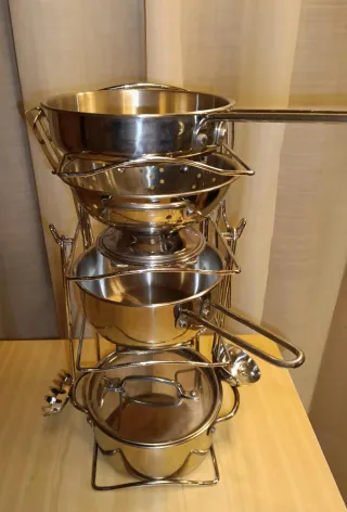 Set Cucina in Acciaio Inox di Melissa & Doug