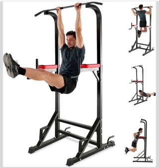 Máquina de dominadas y musculación