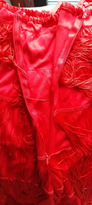 Disfraz Charleston Rojo