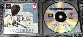 PS1 Rainbow Six Rogue Spear Platinum