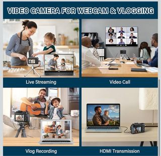 Macchina Fotografica Digitale 4K 64MP 18X Zoom