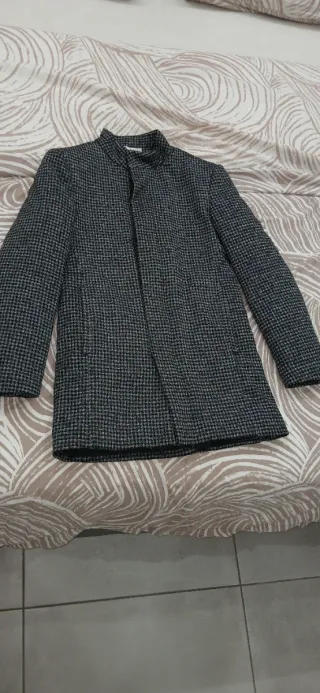 Cappotto uomo fantasia pied de poule tg S