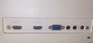 Monitor HP Negro y Plateado(sin cable)