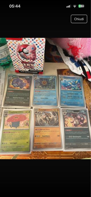Carte Pokemon Set 151