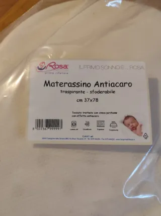 Materassino per culla/navicella