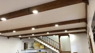 Vigas de madera maciza