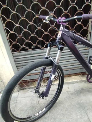 Bicicleta DIRT BH Morada, bici de Stunt, bici mtb