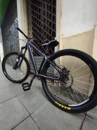 Bicicleta DIRT BH Morada, bici de Stunt, bici mtb