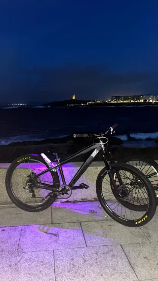 Cuadro de bici DIRT BH y suspensión Marzochi dj1