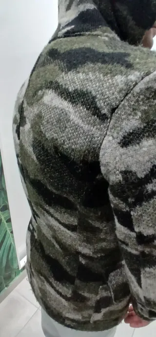 Cappotto uomo fantasia camouflage