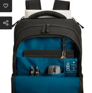 Mochila para portátil negra