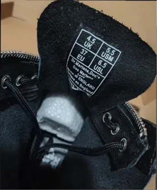 Botas Dr. Martens Mujer Talla 40 Negra