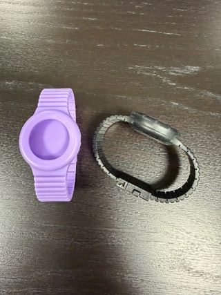 Orologio Hip Hop Bambino/a Nero e Viola