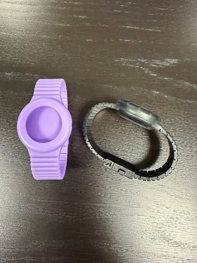 Orologio Hip Hop Bambino/a Nero e Viola