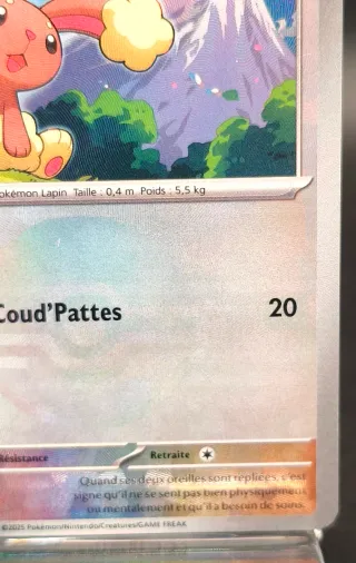 Buneary Holo 083/131 - Carte Pokémon