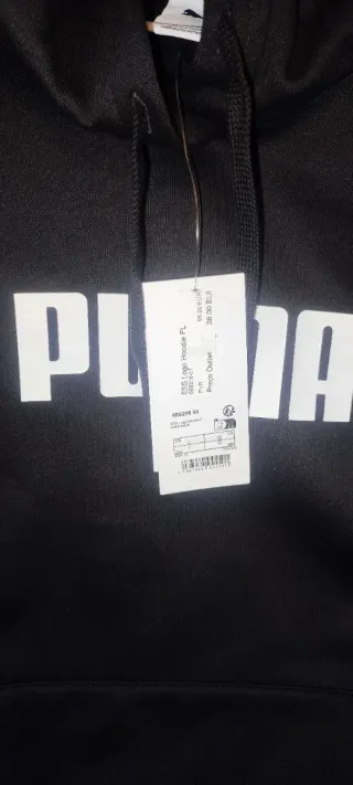 Sudadera Puma Mujer Negra