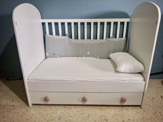 Cuna convertible Gonatt Ikea