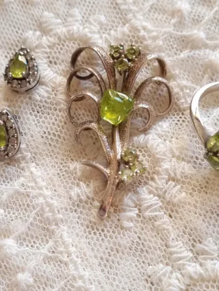 Joyas de Plata y Olivino