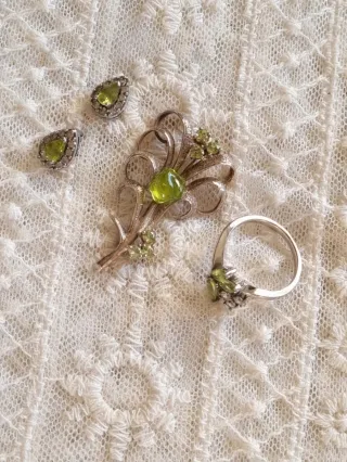 Joyas de Plata y Olivino