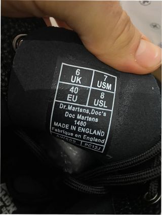 Botas Dr. Martens Mujer Talla 40