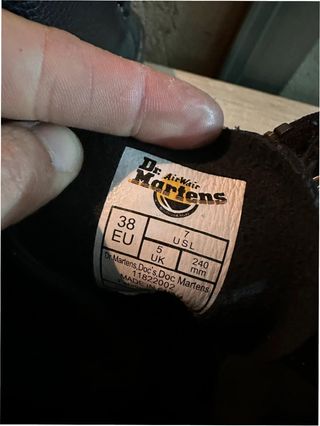 Botas Dr. Martens Mujer Talla 38