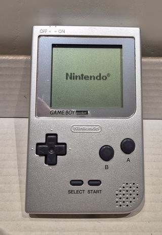 Nintendo Game Boy Pocket Argento