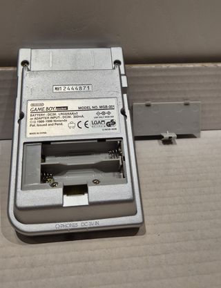 Nintendo Game Boy Pocket Argento