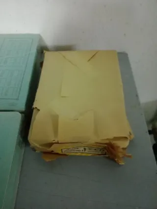 Cuaderno antiguo  precintados 1940-1950