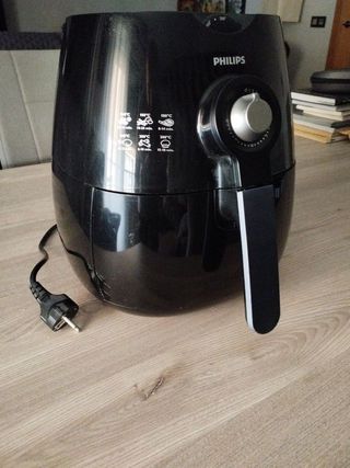 Freidora de aire Philips negra