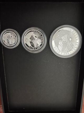 Monedas de Plata Arca de Noé Colección