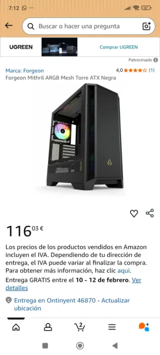 Ordenador Gaming ARGB