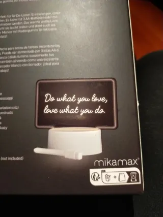 Pizarra LED Mensajes con Rotulador