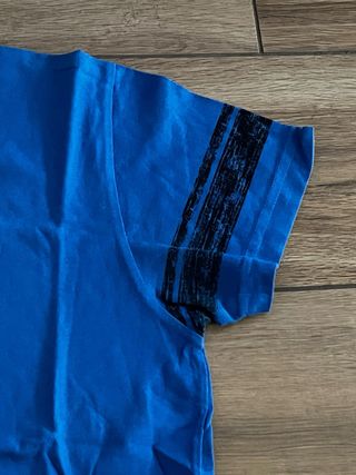 T-shirt Inter Logo Nike Blu