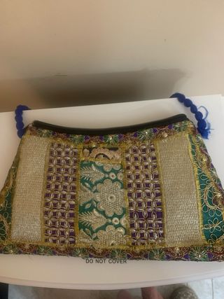 Bolso fiesta étnico bordado