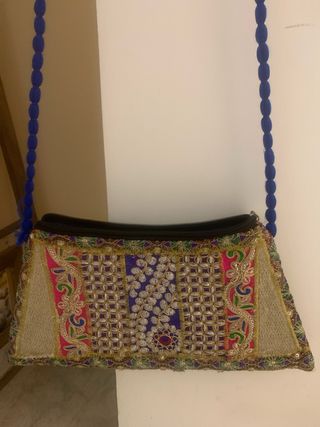 Bolso fiesta étnico bordado