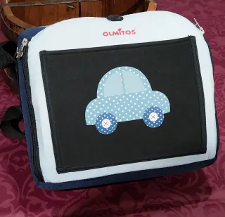 Sedia/trono portatile per bambini con ascensore