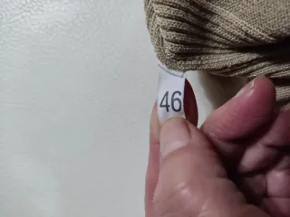 Maglia beige dorata TG 46