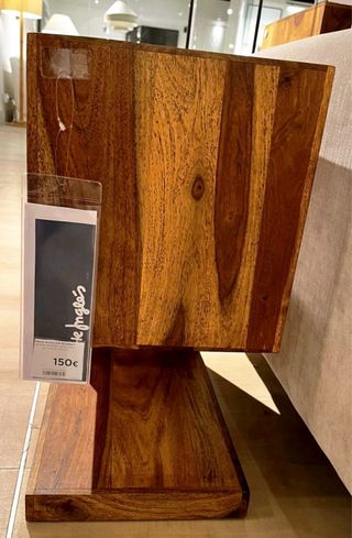 Mueble auxiliar madera El Corte Inglés