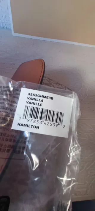 Cartera Michael Kors Beige y Marrón