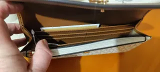 Cartera Michael Kors Beige y Marrón