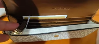 Cartera Michael Kors Beige y Marrón