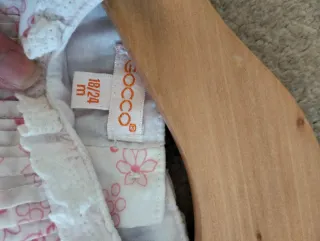 Vestido niña flores rosa