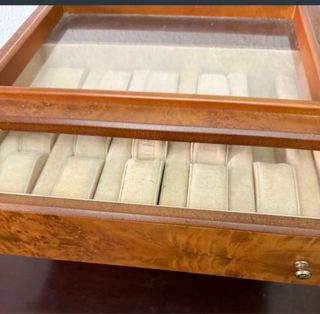 REBAJA HOY SOLO Joyero para relojes de madera