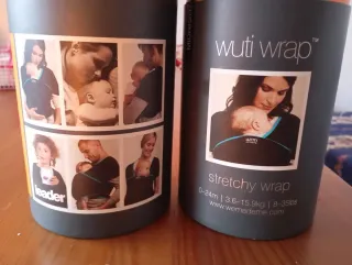 Portabebés Wuti Wrap Midnight