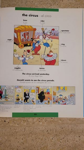 Diccionario ilustrado Mickey Mouse Inglés Español