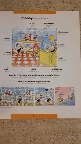 Diccionario ilustrado Mickey Mouse Inglés Español