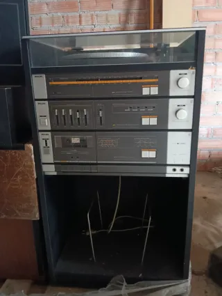 Equipo de música Philips vintage