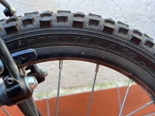 Bicicleta infantil 16 azul